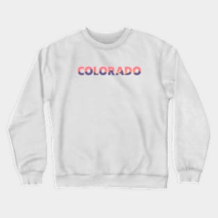 Colorado Mountains Crewneck Sweatshirt